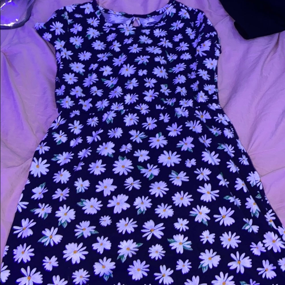 Dress with flowers size 10-12